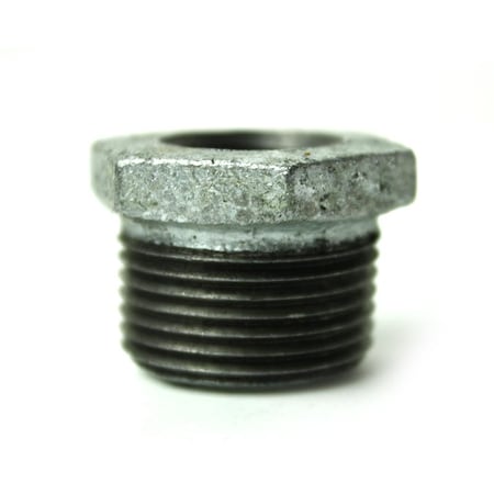 Thrifco Plumbing 3/4 Inch x 3/8 Inch Galvanized Steel Hex Bushing 5218062